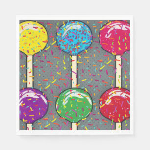 Lollipop Love Napkin