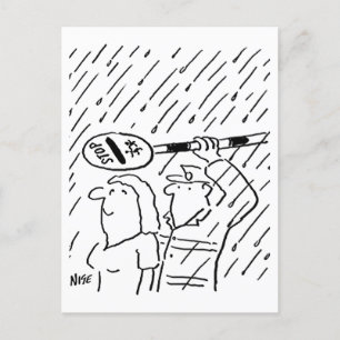 Lollipop Man is Chivalrous Postcard