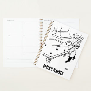 Lollipop Man is Playing Snooker Planner