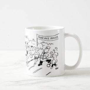 Lollipop Man Unfair Advantage Pancake Race Coffee Mug