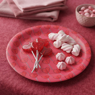 Lollipop Paper Plates