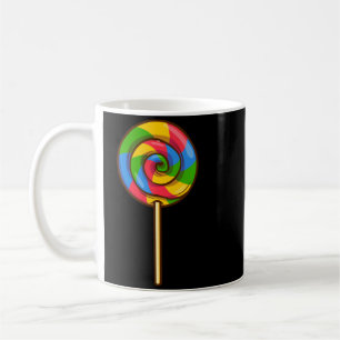 Lollipop Rainbow Sucker Candy Halloween Costume Coffee Mug