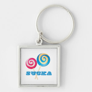 Lollipop Sucka Key Ring