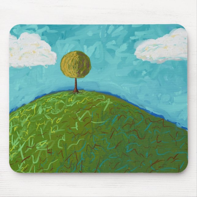 Lollipop Tree Mouse Mat (Front)