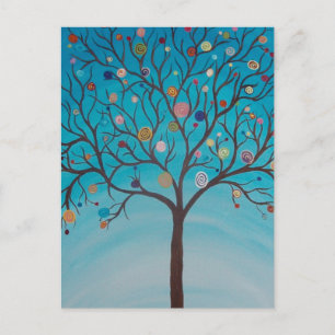Lollipop Tree Postcard