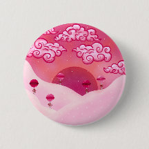 Lollipops and pretty clouds illustration