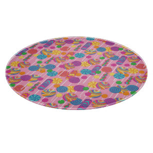 Lollipops Candy Pattern Cutting Board