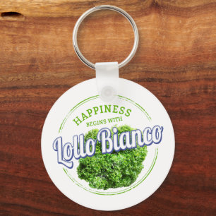 Lollo Bianco Salad Vintage Lollo Bionda Vegan Key Ring