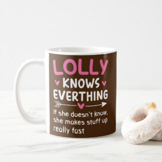 Lolly Knows Everything Vintage Mother's Day Coffee Mug