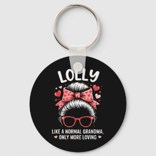 Lolly Valentine Quote For Loving Grandma With Cute Key Ring