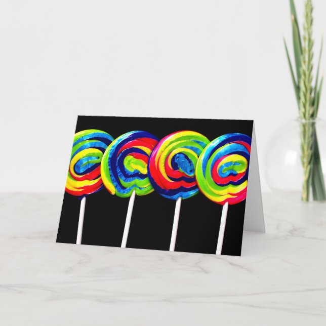 Lollypop Card (Front)