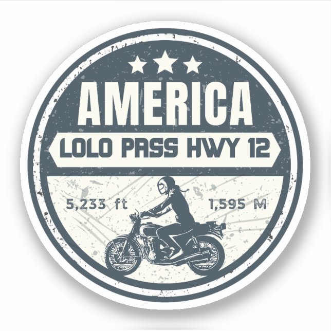 Lolo pass road Oregon motorcycle trip (Front)