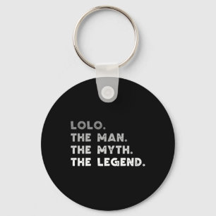 Lolo The Man The Myth The Legend Cool Lolo Key Ring