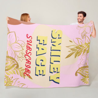 LOLsmileyface throw blanket