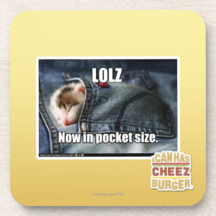 LOLZ Now in Pocket Size Coaster