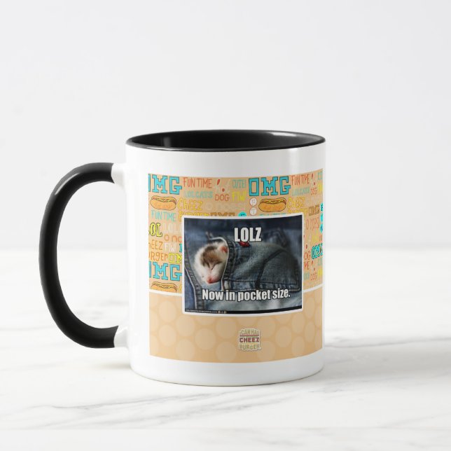 LOLZ Now in Pocket Size Mug (Left)