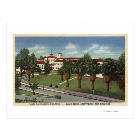 Loma Linda Sanitorium & Hospital View Postcard