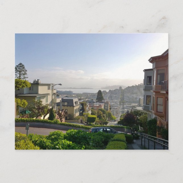 Lombard Street - San Francisco, California Postcard (Front)