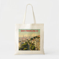 Lombard Street, San Francisco | Vintage Retro 