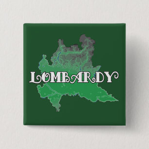 Lombardy 15 Cm Square Badge
