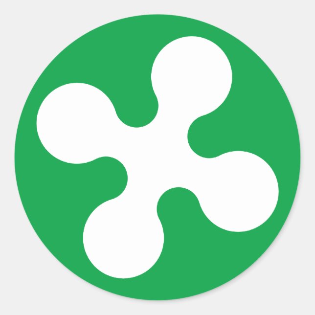 Lombardy, Italy Classic Round Sticker (Front)