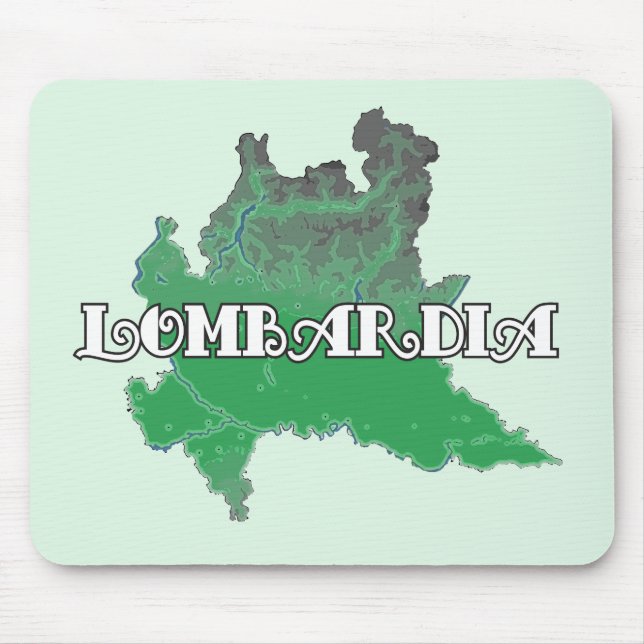 Lombardy Mouse Mat (Front)