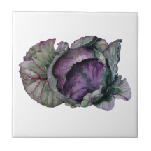 Lombardy watercolor ceramic tile