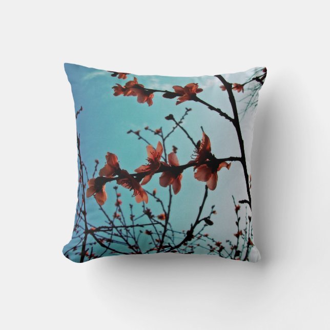 Lomo Spring Blossoms 20x20" Cushion (Front)