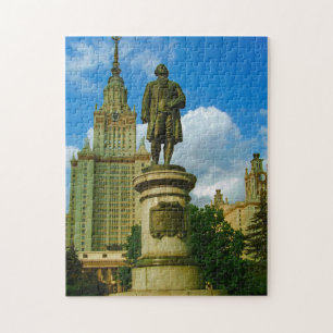 Lomonosov Moscow State University Architecture Jigsaw Puzzle