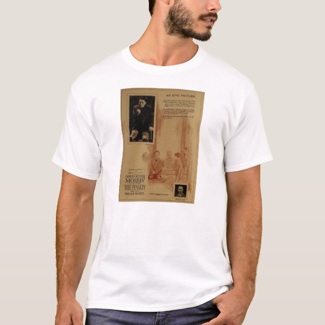 Lon Chaney 1920 silent movie exhibitor ad T-Shirt (Front)