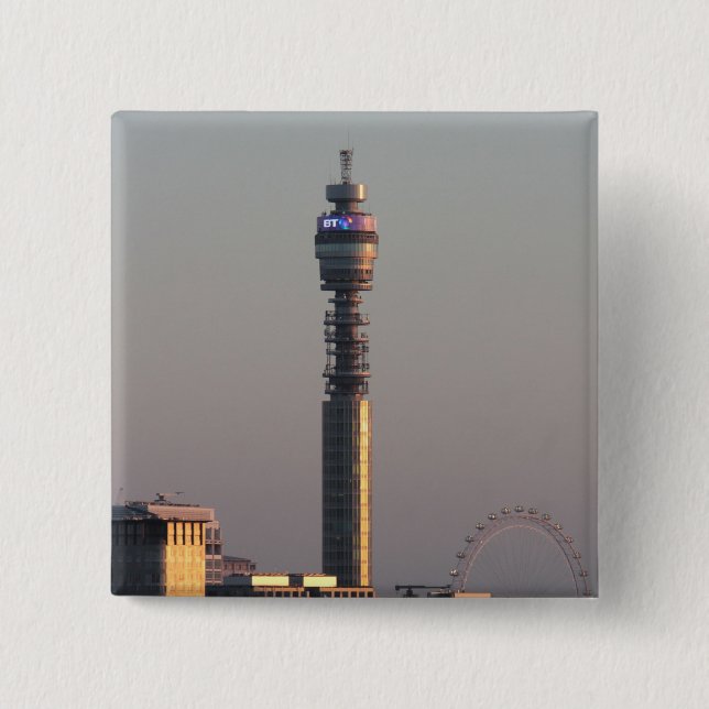 London 15 Cm Square Badge (Front)