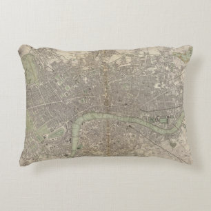 London 1843 decorative cushion
