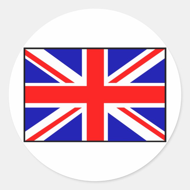 London 2012 classic round sticker (Front)