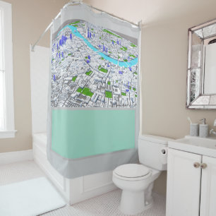 London 3D 2015 Shower Curtain