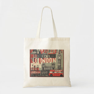 London (4) tote bag