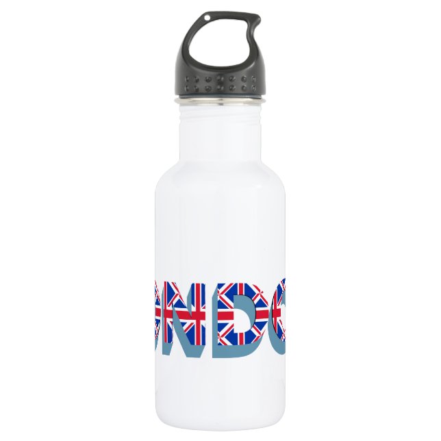 London 532 Ml Water Bottle (Front)