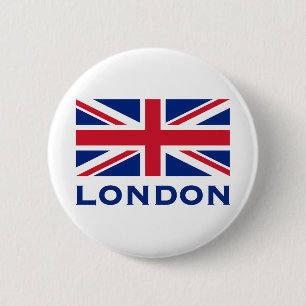 London 6 Cm Round Badge