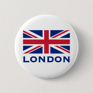 London 6 Cm Round Badge