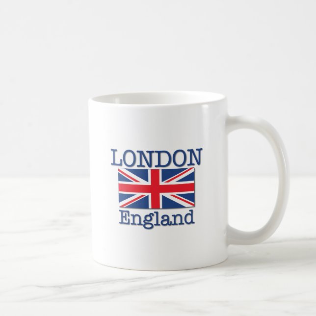 London and Union Jack Coffee Mug (Right)