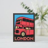 London Art Deco Poster Postcard | Zazzle