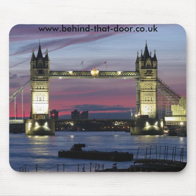 London at Night - Mousepad (Front)