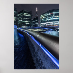 London at Night Poster