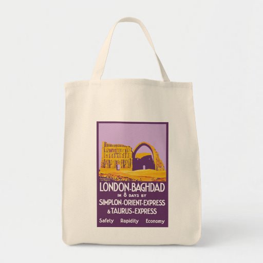 Image of London - Baghdad Orient Express Tote Bag