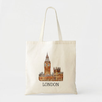 London Big Ben Architecture Landmark Tote Bag