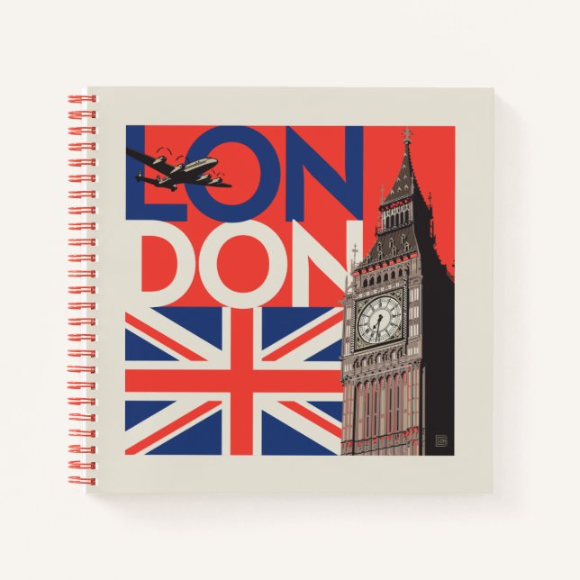 London Big Ben | England Notebook (Front)