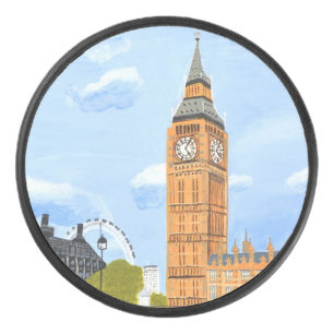 London Big Ben Hockey Puck