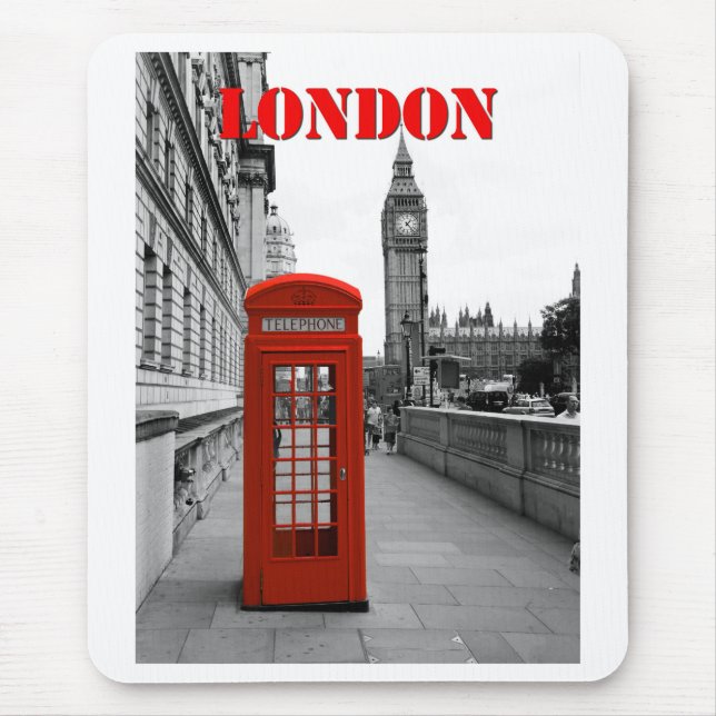 London BIG BEN Mouse Mat (Front)