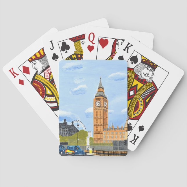 London Big Ben Playing Cards (Back)