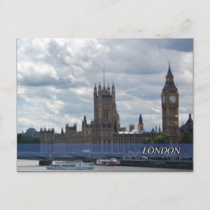 London Big Ben Post Card