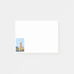 London Big Ben post it notes